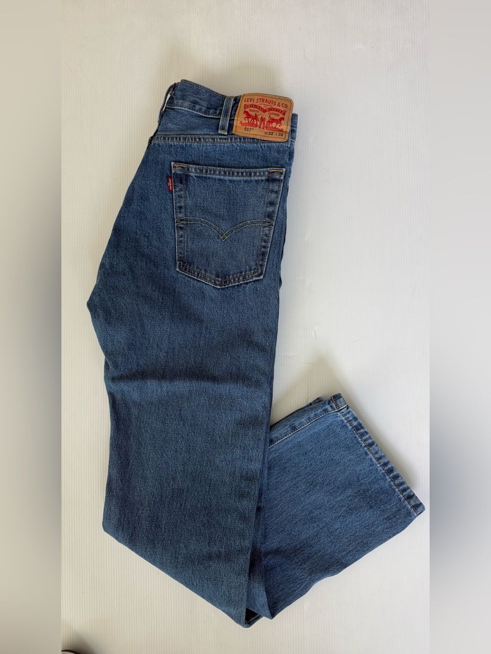 Levi’s 517 Jeans Mens 32X32 Blue Boot Cut Dark Wash Denim Western Y2K Style